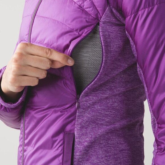 Lululemon Down For A Run Jacket - Size 10 - Picture 3 of 15